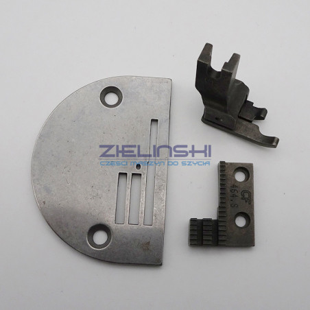 Zestaw Komplet Płytka 463-S/1 Ząbki 464-S Stopka 465/ CF
