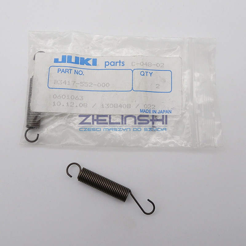 Sprężyna B3417-552-000 JUKI