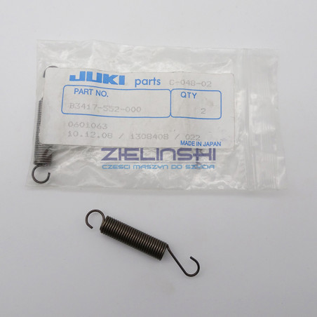 Sprężyna B3417-552-000 JUKI